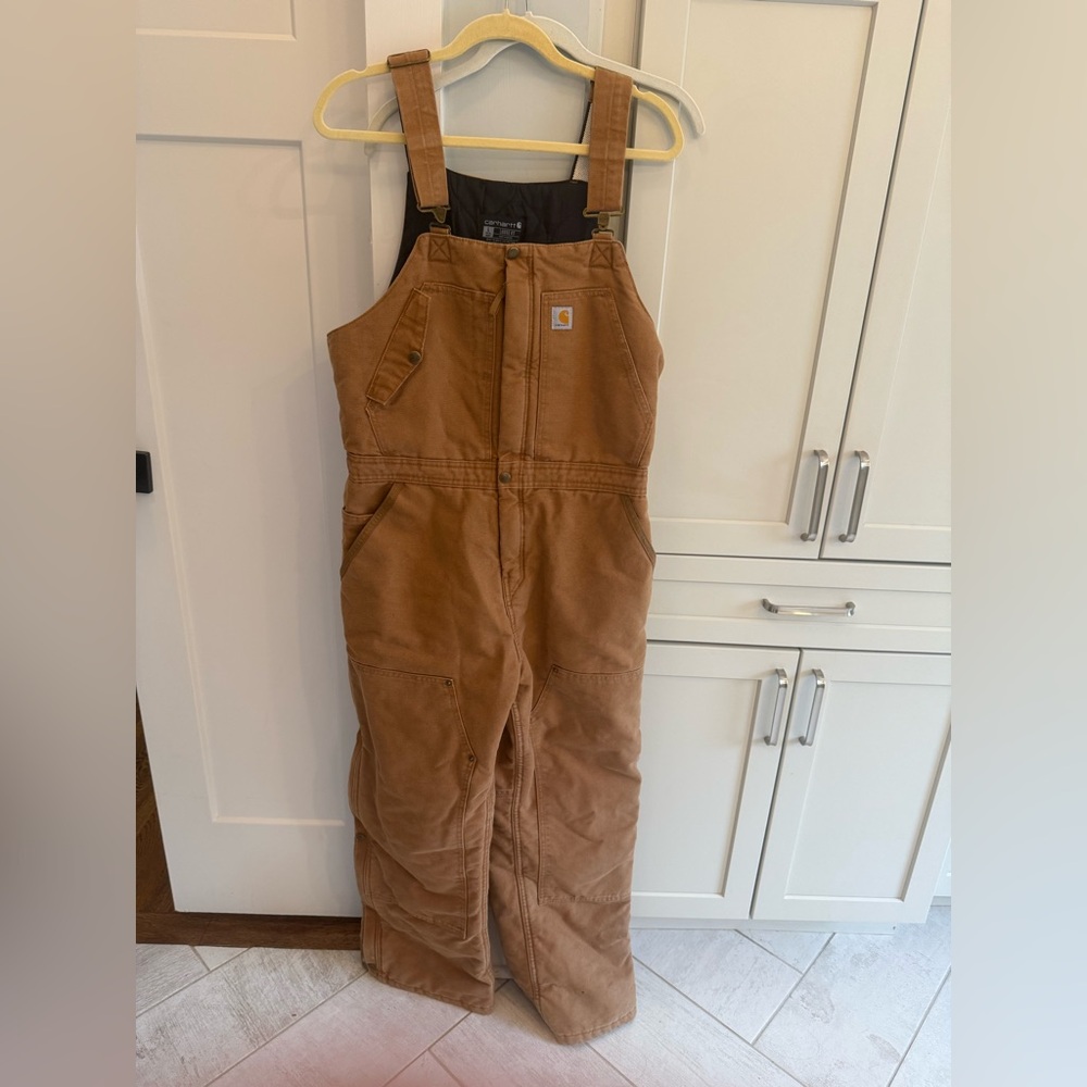 Carhartt women’s insulated Overall bib